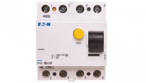 Wyłącznik różnicowoprądowy 4P 40A 0,1A typ AC PFIM-40/4/01-MW 235411