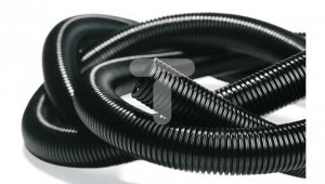 Rura karbowana 750N fi 20/15 z pilotem samogasnąca czarna PV UV ECTC152050T /50m/