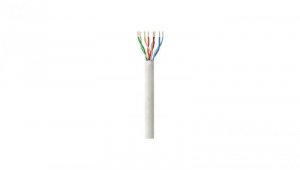 Kabel Skrętka Kat 6 UTP Linka 100m Szara SOHO CCA