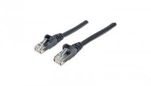 Patch Cord Cat6 UTP 3,0M Czarny 100 Miedź 342070