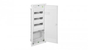 Rozdzielnica modułowa MSF TWIN RP 3x12 (PE+N) + 1x12 podtynkowa multimedialna IK05 IP30 2015-03
