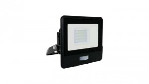 Projektor LED z czujnikiem ruchu 20W 1510lm 4000K Dioda SAMSUNG IP65 Czarny 5 Lat Gwarancji 20260