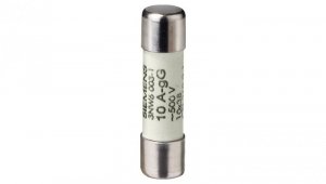 Wkładka bezpiecznikowa cylindryczna 10x38mm 6A gG NFC bez wskaźnika 500ACV 3NW6001-1