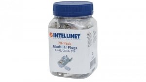 Wtyk RJ45 8P/8C STP CAT6A na linkę/drut linia PRO 790505 /70szt./