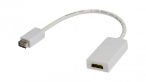 Adapter mini-DVI / HDMI FHD@60 (wtyk / gniazdo) 10cm