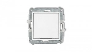 MINI Mechanizm łącznika jednobiegunowego biały mat 25MWP-1