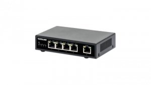 Switch Gigabit 4x RJ45 PoE+, 1x RJ45 Gigabit Uplink