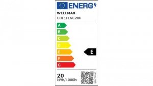 Naświetlacz LED 20W 95lm/W 1900lm IP54 Neutralna 4000K z czujnikiem ruchu SAMSUNG / GOL1FLN020P