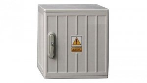RLT44 Obudowa termoutwardzalna 40x40 pusta IP 44 rozdzielnia elektryczna złącze kablowe rozdzielnica budowlana 400x400x250