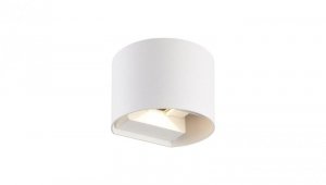 LED line LITE Kinkiet zewnętrzny LED aluminium 2x3W 4000K IP54 biały CILINDER 3 lata gwar.