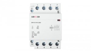 STYCZNIK MODUŁOWY 40-40 230V 40A 3P 4Z 3-FAZ 40A 4NO SM4 63-40-230V