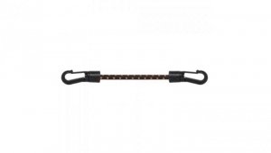 Guma elastyczna 0,6x40cm hak PCV black BUNGEE CORD HOOK BCH6-06040BC-E BRADAS