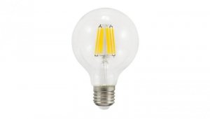 Żarówka LED E27 G80 7W = 60W 810lm 3000K Ciepła 360 Filament GOLDLUX