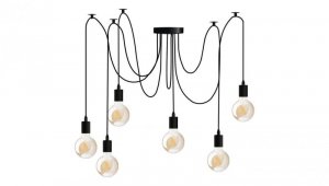 Lampa wisząca sufitowa ARANE PAJĄK 6 ramion do LED 6x E27 LUMILED