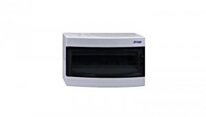 Obudowa natynkowa z tworzywa 1x18 IP40 d.transparentne N+PE