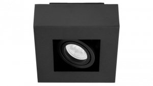 Oprawa Natynkowa Ruchoma SPOT GU10 Kwadrat Czarna AURI LUMILED