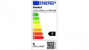 Pasek LED 12V LCOB 10W/M 12 IP00-NW 1000lm/m 4000K barwa neutralna 37231