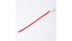 Złączka LED MONO 8mm jednostronna z przewodem