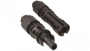 Złącze solarne MC4 EVO2 komplet (wtyk + gniazdo) Konektor na przewód 4-6mm2 1500V IP68 Staubli (Multi-Contact)