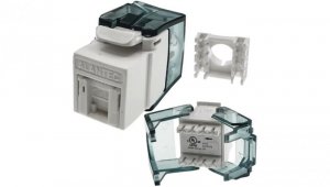 Moduł keystone RJ45 UTP kat.6 nieekranowany beznarzędziowy Alantec Plus