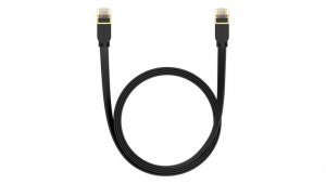 Baseus szybki kabel sieciowy RJ45 cat. 7 10Gbps 2m płaski czarny