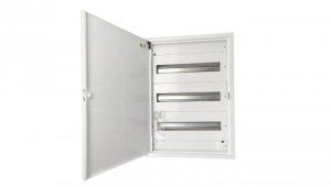 Rozdzielnica natynkowa metalowa 3x18 modułów IP30 (400V AC) 605x436x130mm drzwi pełne Doktorvolt