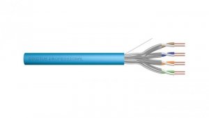 Kabel instalacyjny DIGITUS kat.6A, U/FTP, B2ca, AWG23/1, LSOH, 500m, niebieski, szpula DK-1626-A-VH-5