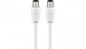 Kabel antenowy ( 70 dB), podwójne ekranowanie - Długość kabla 2.5 m