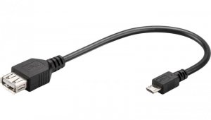 Adapter USB Micro-B / USB A OTG do szybkiego podłączania kabli ładujących