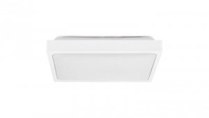 Plafon kwadratowy natynkowy LED 18W 1800lm 4000K IP44 biały barwa NW biała neutralna V-TAC VT-8618W-SQ