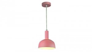 Lampa dekoracyjna wisząca aluminiowa różowa regulowany kąt 1,2m E14 max 60W IP20 V-TAC VT-7100-P