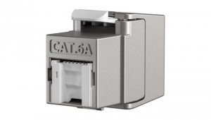moduł Keystone RJ45 Cat6a STP Shortbody z osłoną gniazda
