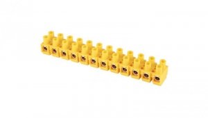 Złączka wielotorowa 16mm2 TLZ-16N 12-tor. żółty A12-24N1