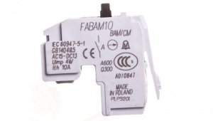 Styk alarmowy 1Z zadziałania mechanizmu /do wyłączników FE, FG/ FABAM10 432003