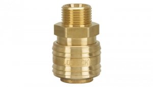 Szybkozłącze mosiężne NW7,2 G1/8z, ES 18 A