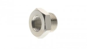 Redukcja mosiężna niklowana z G1/2z na G3/8w, 2090 1/2-3/8