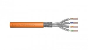 Kabel teleinformatyczny S/FTP kat.7 LSZH drut pomarańczowy B2ca DK-1745-VH-5 /500m/