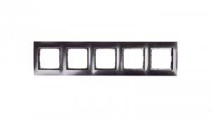 Simon 54 Premium Ramka pięciokrotna antracyt DR5/48