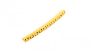 Oznacznik przewodów OZ-1/L3 żółty E04ZP-01020206200 /100szt./