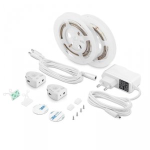Nocne Oświetlenie LED V-TAC Czujnik Ruchu Podwójne Łóżko 2x1,2mb VT-8068 3000K 260lm 3 Lata Gwarancji