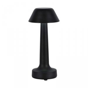 Lampka Biurkowa Nocna V-TAC 2W LED 23cm Ładowanie USB CCT Ściemnianie Czarna VT-7566 3000K-6000K 40lm