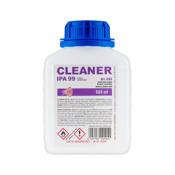 Cleanser IPA 99 500 ml MICROCHIP ART.095