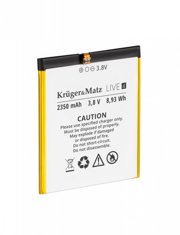 Oryginalna bateria do Kruger&amp;Matz Live 4/4S