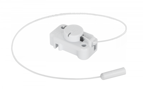 Złącze przełącznik pociągowy sznurek M200 2A 250V biały