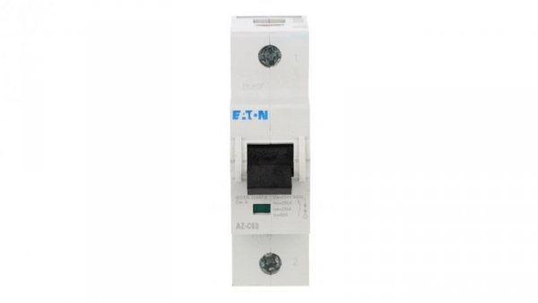 Wyłącznik nadprądowy 1P C 63A 25kA AC AZ-C63 211794
