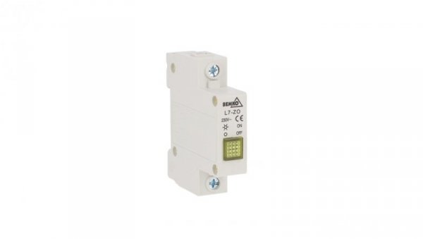 Lampka modułowa L7 żółta 230V A15-L7-ZO
