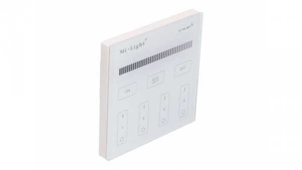 Panel MiLight 4strefy MONO 230V biały sterownik T1