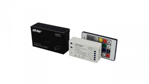 Sterownik LED line kontroler VARIANTE RF RGB/RGBW + pilot/471314/ 3 lata gwar.