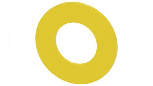 Etykieta podkładkowa żółta 45mm do otworu 22mm grubość 2mm bez inskrypcji SIRIUS ACT 3SU1900-0BA31-0AA0