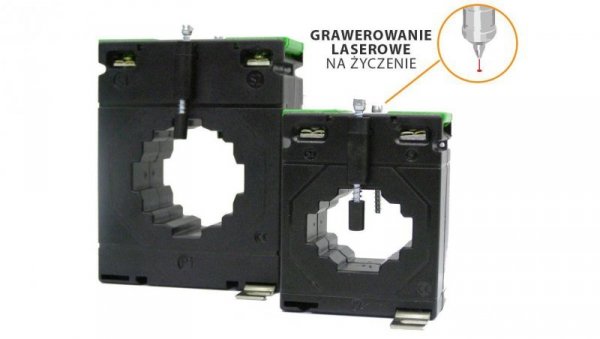 Przekładnik prądowy z otworem na szynę 62/30 (40) 125/5A klasa 0,5 1,5VA LCTB 6230400125A55